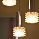 Suspension cascade Raak Amsterdam glass metal years 70