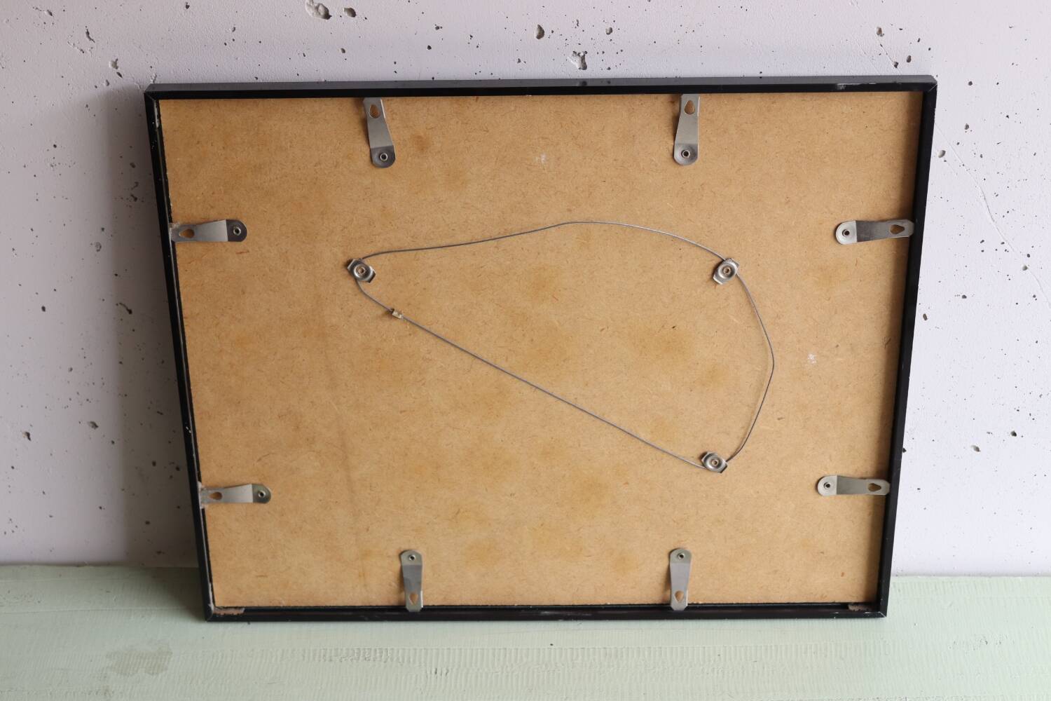 Framed poster 1991 "guitar and clarinet" Juan gris 1920