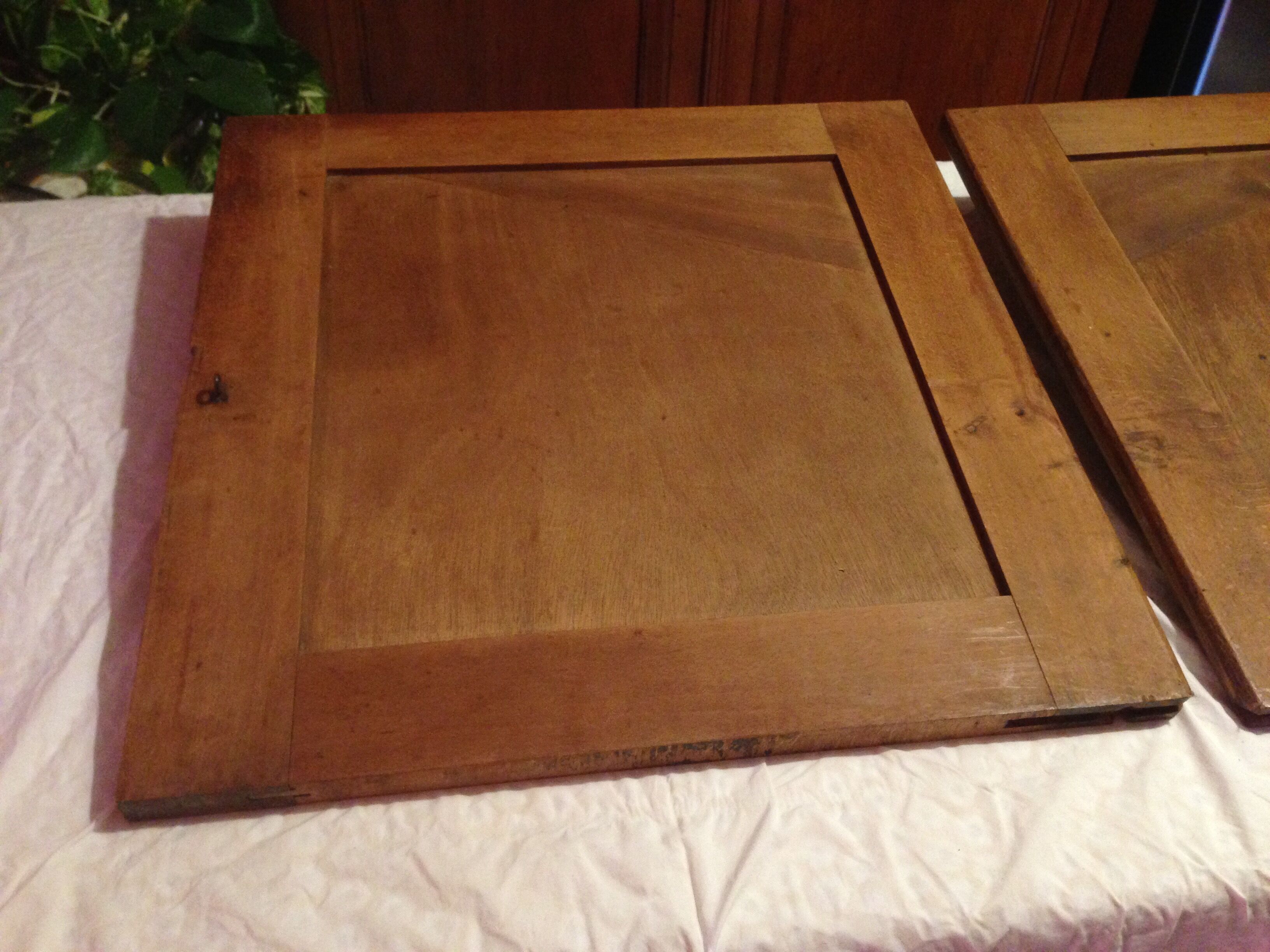 Ancient sideboard doors
