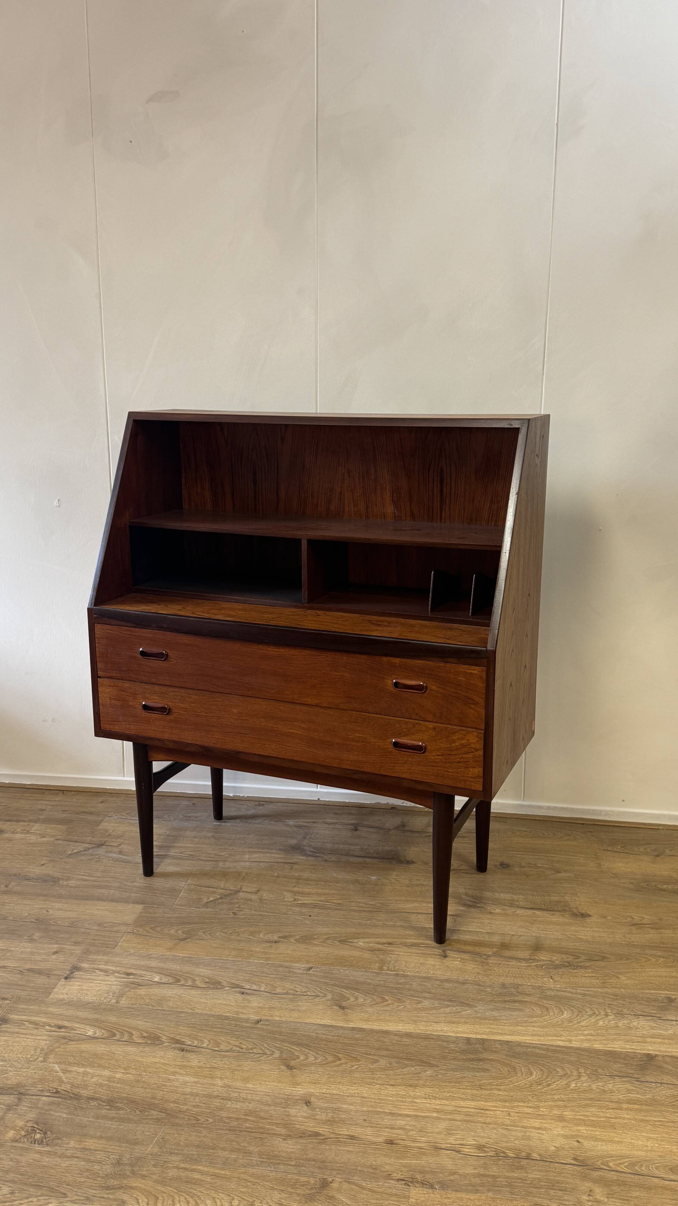 Mid century secretaire desk