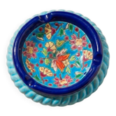 Antique ashtray in Longwy enamel - early 20th century