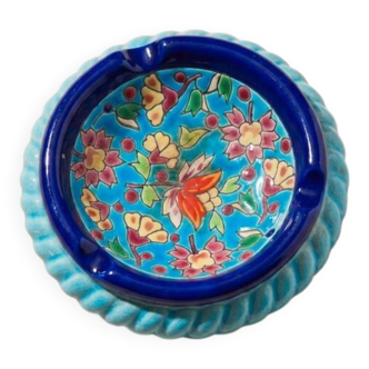 Antique ashtray in Longwy enamel - early 20th century