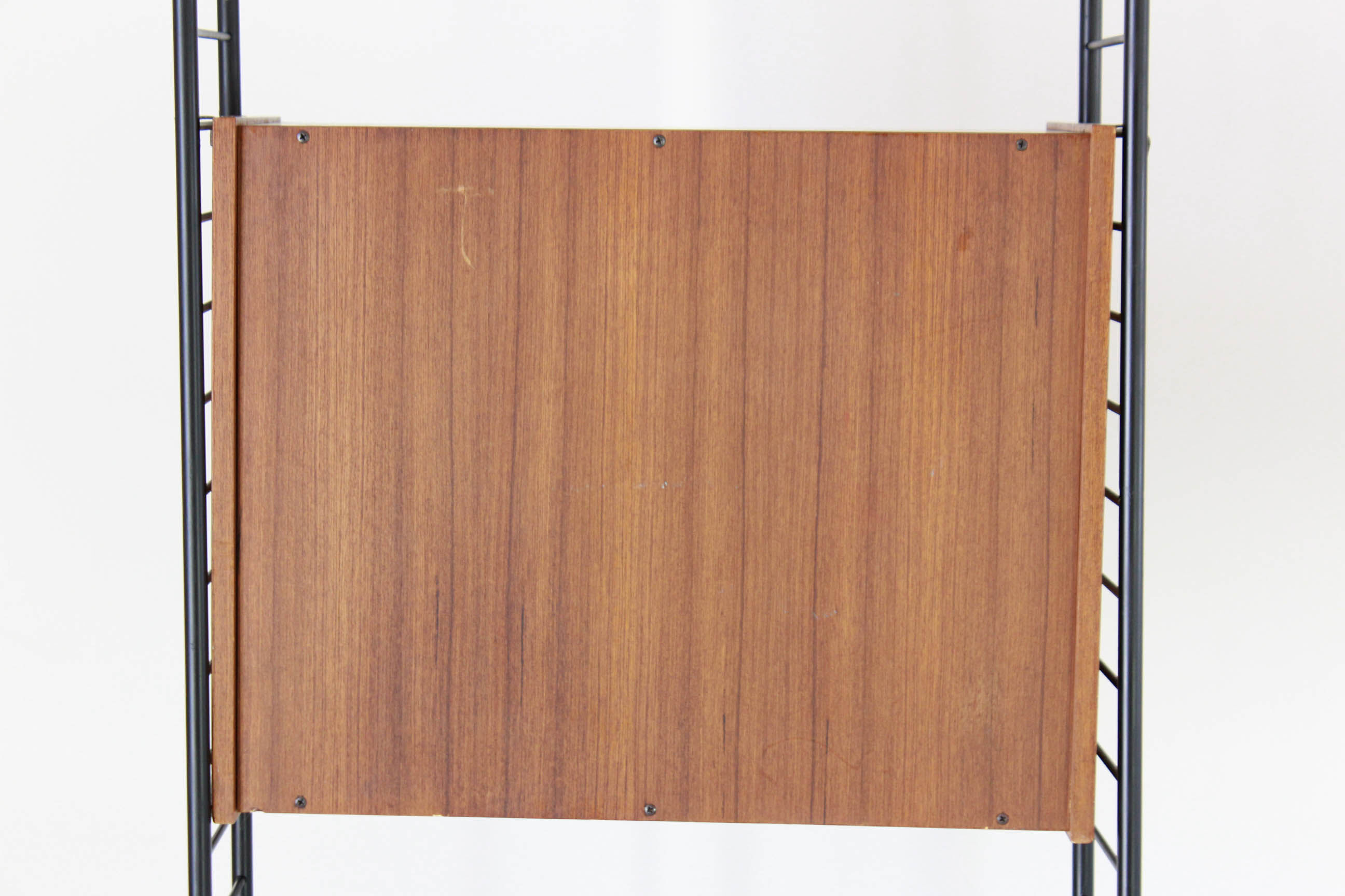 1960s vintage teak bookshelf in scandinavian style