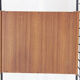 1960s vintage teak bookshelf in scandinavian style