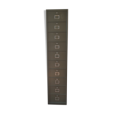 Armoire métallique à clapet