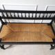 Banc en paille