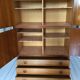 Enfilade scandinave à suspendre 3 modules en teck Denmark