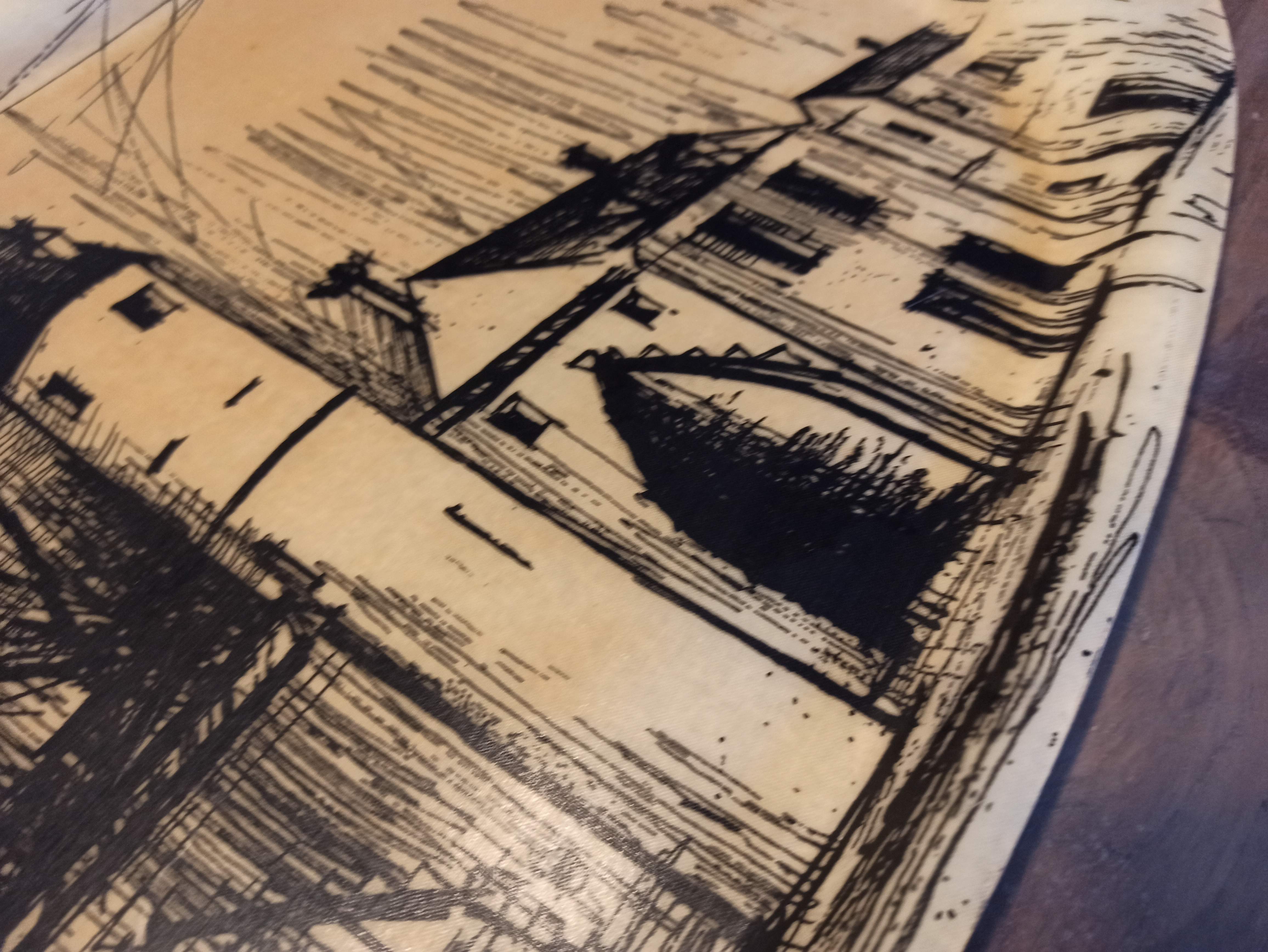 Fiber tray bernard buffet