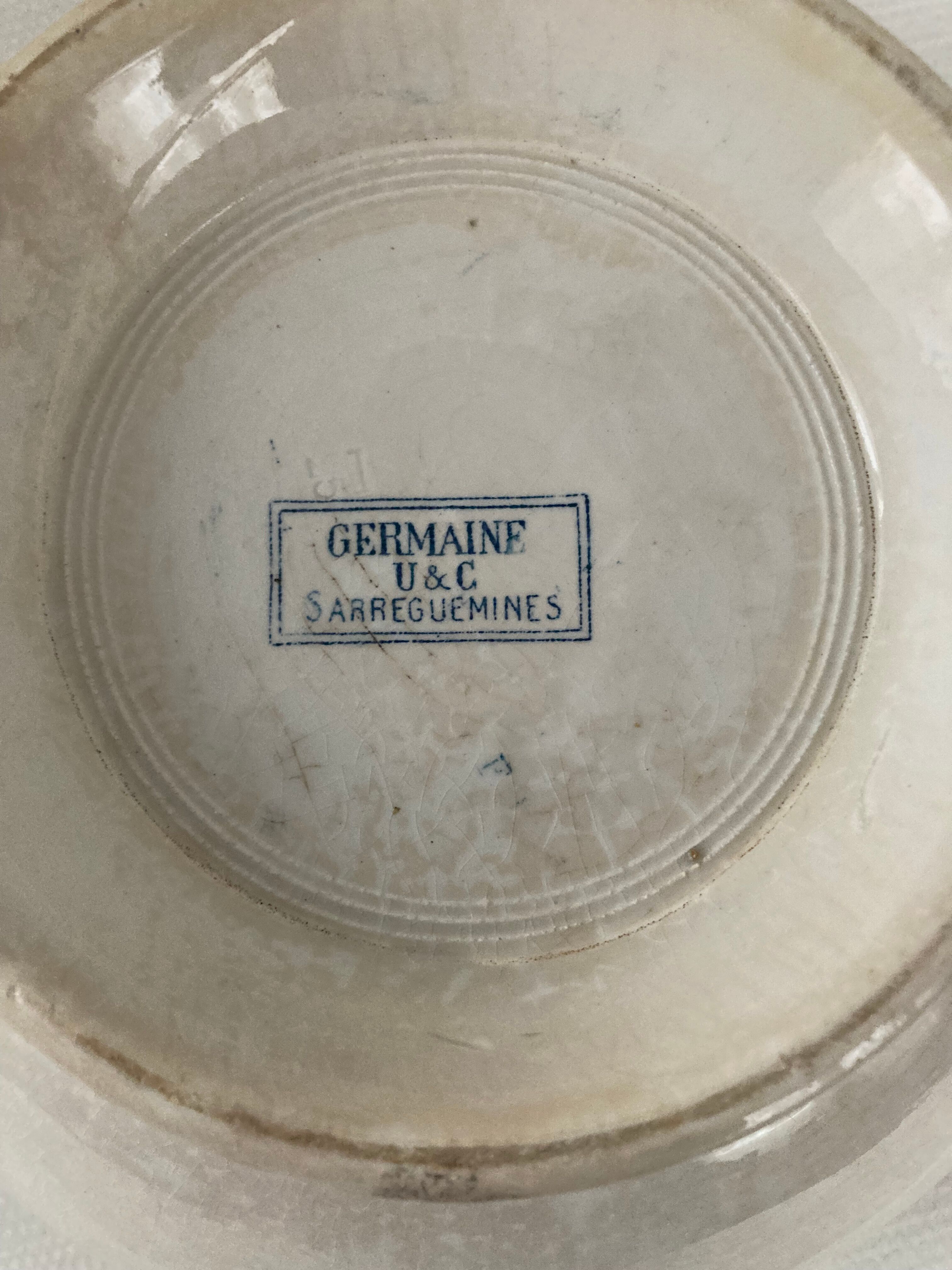 Soupiere sarreguemines