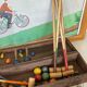 Old living room croquet game