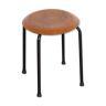 Vintage stool in teak and metal 1960