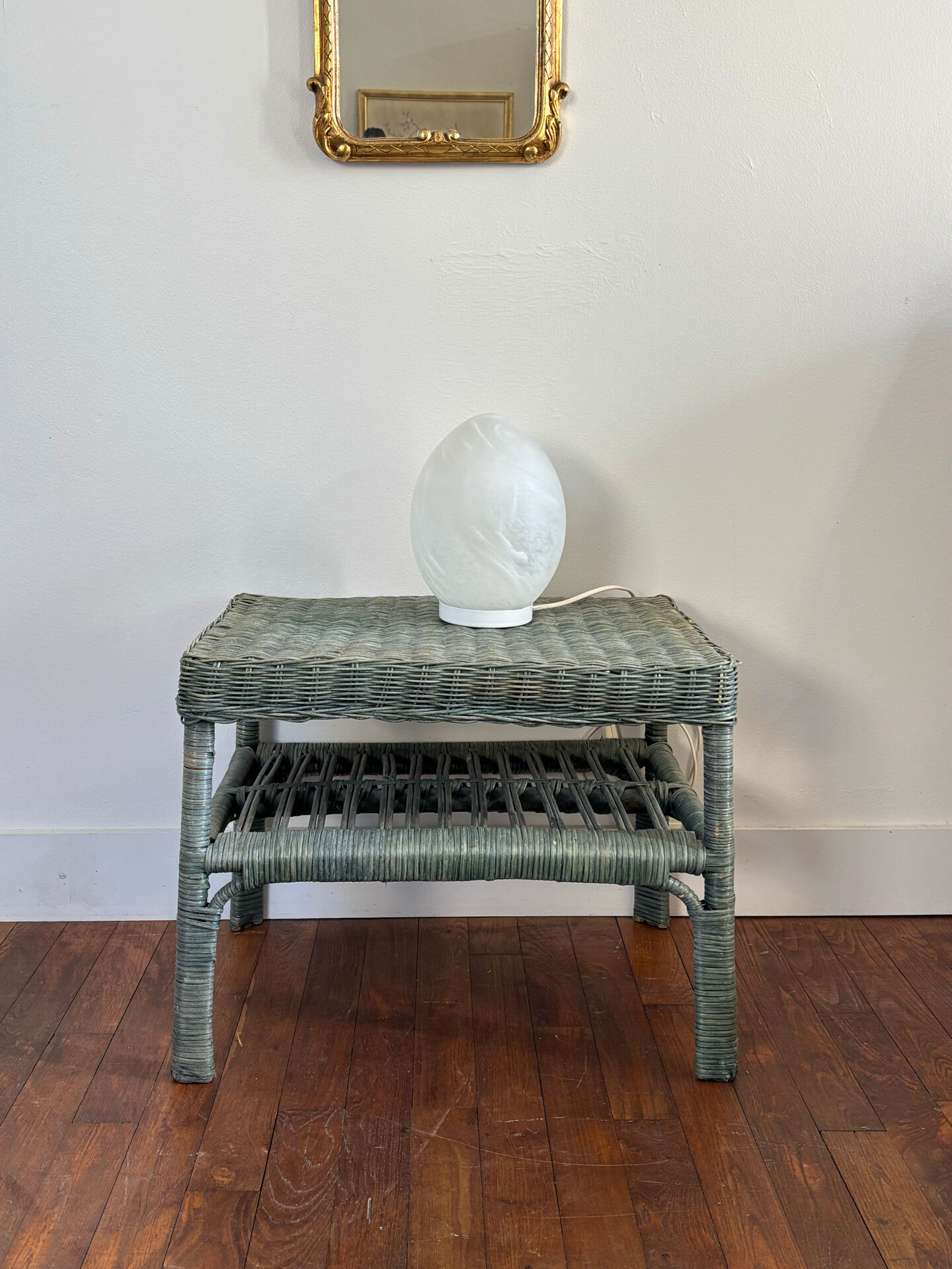 Rattan coffee table