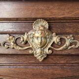 Minister's desk in Louis XV marquetry style