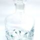 Heavy crystal carafe from Krosno, Poland.