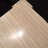 Table low vintage travertine - 1970