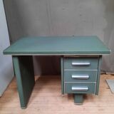 Industrial metal desk