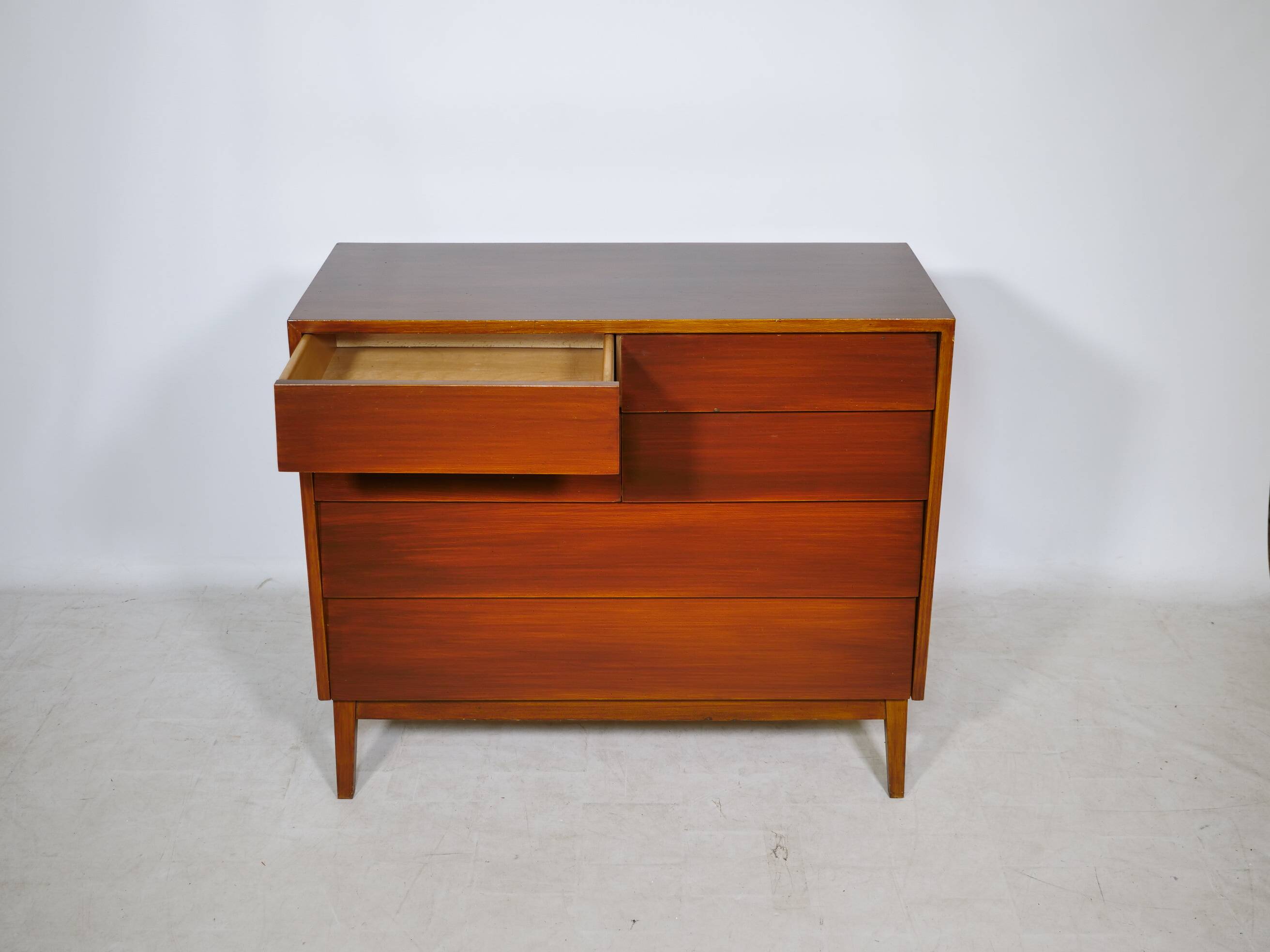 Mid Century Chest of Drawers in Teak, 1960s
