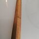 Sword-shaped letter opener paper cutter with turned wooden handle