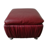 Pouf bordeaux