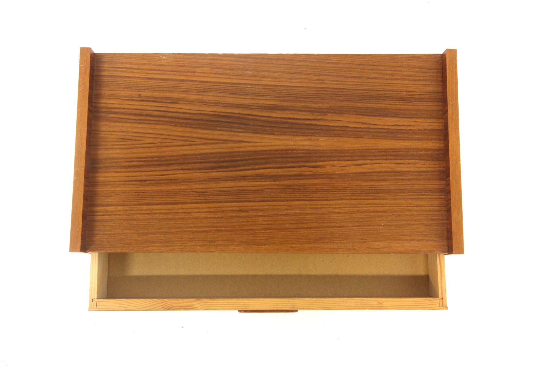 Wall-mounted teak shelf, Sweden, 1960