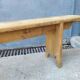 Banc en sapin