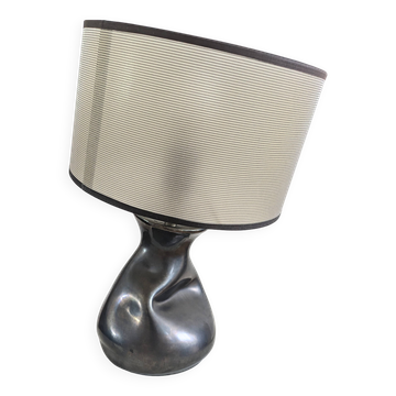 Vintage free form ceramic lamp