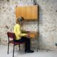 Hanging desk