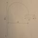 Adjustable wall light, Italian design 1970
