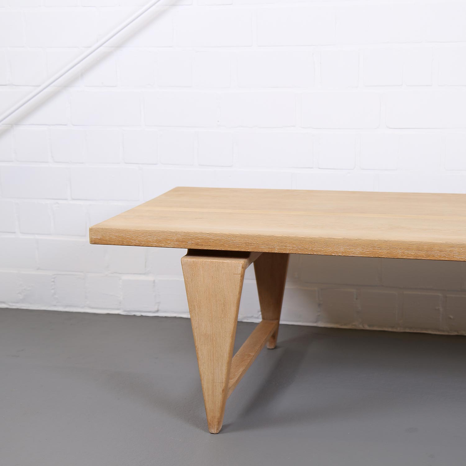 Coffee Table ML 115 by Illum Wikkelsø for Mikael Laursen Light Oak Danish Design