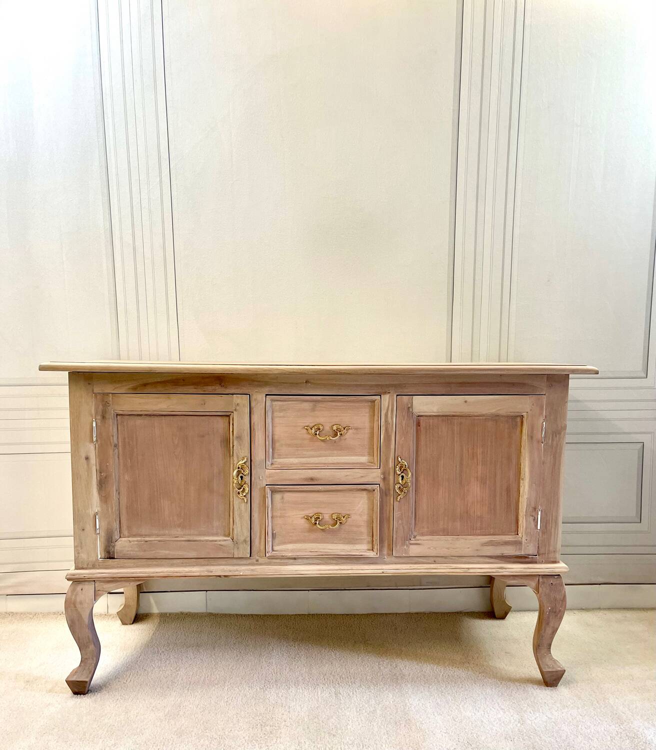 Mini vintage wooden sideboard