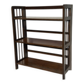 Folding bookseller's shelf