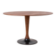 Mid Century Modern Round Dining Table, Czechoslovakia, Eero Saarinen Style