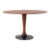Mid Century Modern Round Dining Table, Czechoslovakia, Eero Saarinen Style