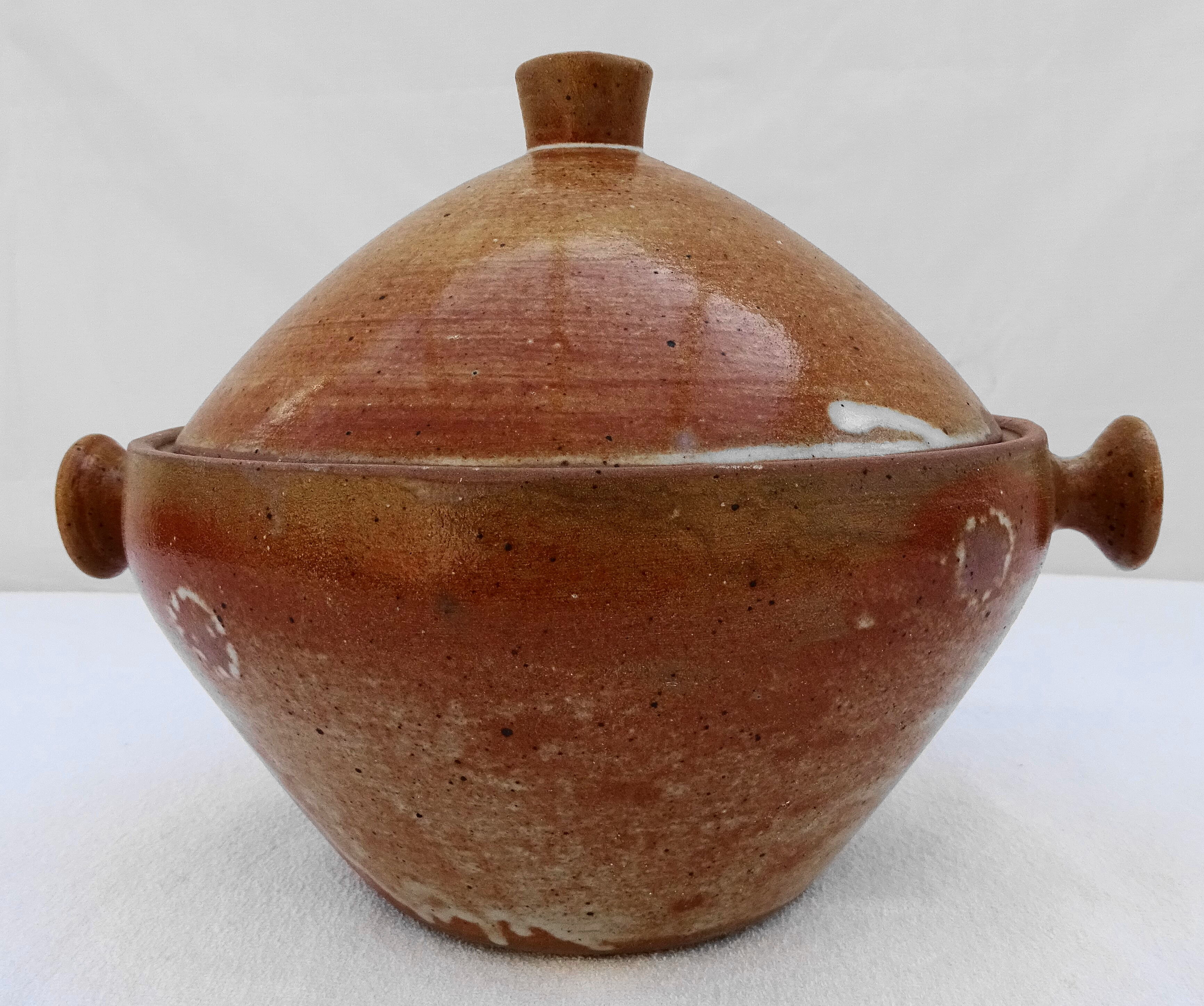 Terracotta soup tureen