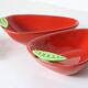 Pair of Saint Clément barbotine dishes