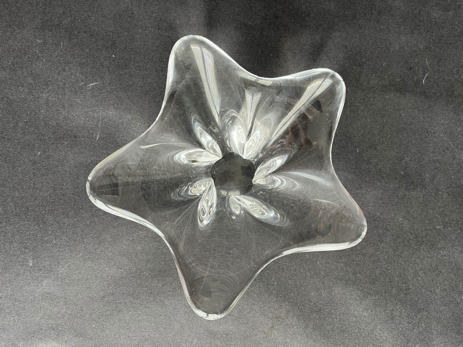 Ashtray in Baccarat crystal