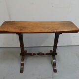 Small antique oak bench