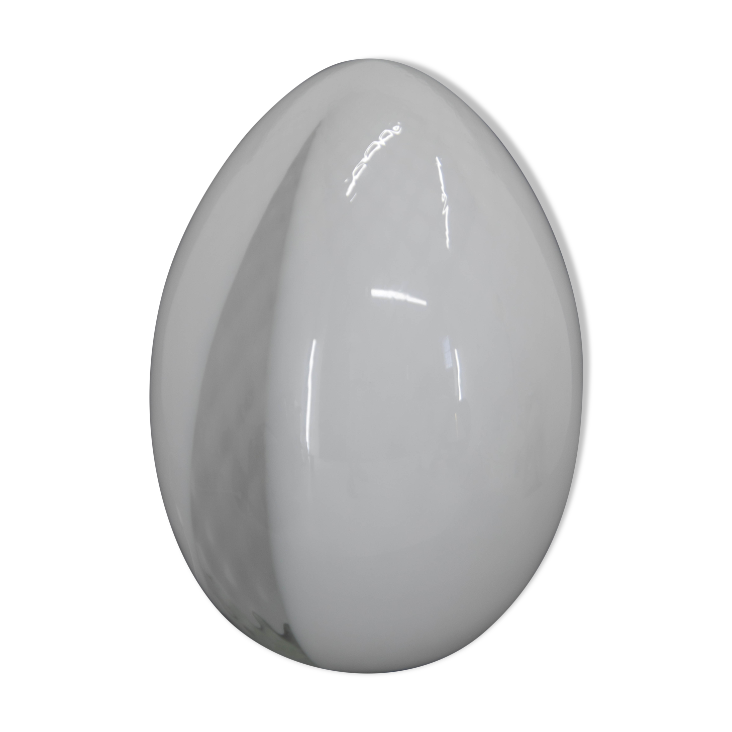 Giant Murano Glass Egg Lamp, Italy, 2000s