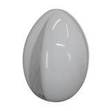 Giant Murano Glass Egg Lamp, Italy, 2000s