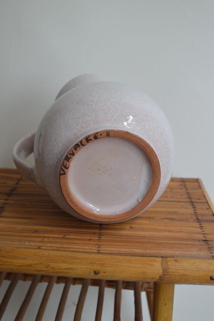 Carafe Citron en barbotine