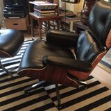 Eames armchair and ottoman