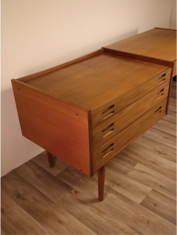 Scandinavian teak office 1960