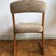 Chair 1960 wool and light wood