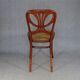 3 chaises Thonet N° 642 de 1910 "rare modéle papillon"