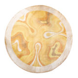 Yellow "Amoebe" Carpet from Desso, 1970