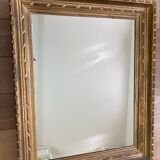 Miroir ancien en bois doré