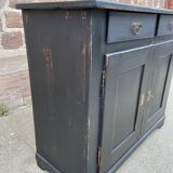 Low sideboard Early XXth wood painted