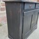 Low sideboard Early XXth wood painted