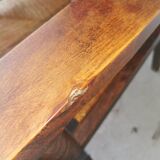 Vintage brutalist armchair