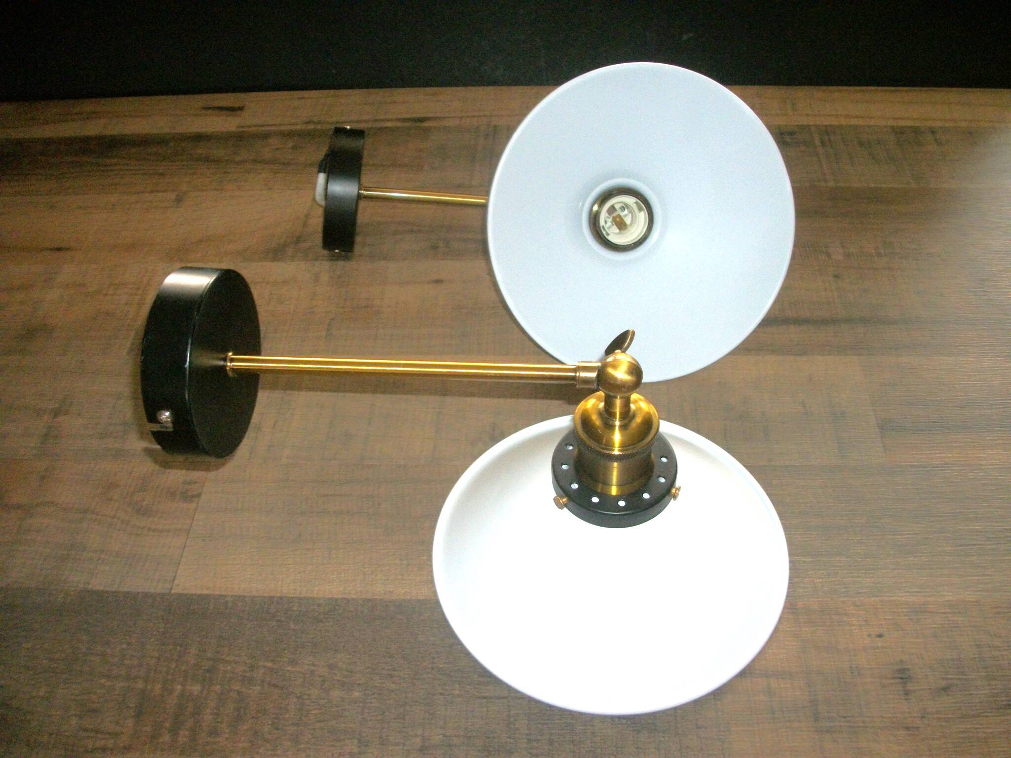 Pair Of Metal Sconces